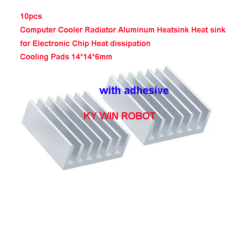 10 шт. миниатюрных алюминиевых – обзор и цена Heatsink